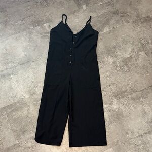 Dress Forum Midnight Black Sleeveless Jumpsuit